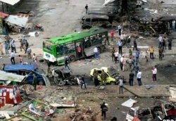 Последствия взрыва в Джабле. 23 мая 2016 года